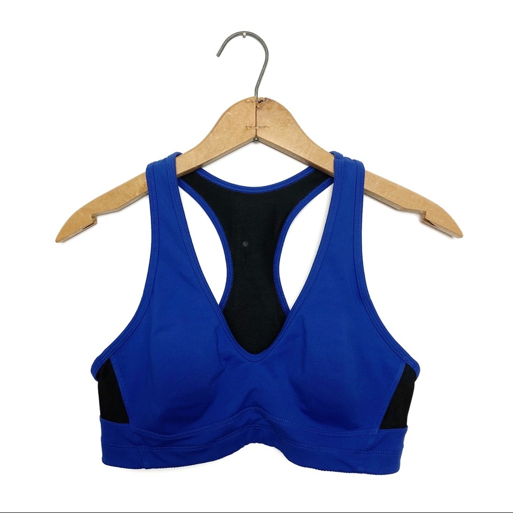 VSX | Black & Purple Sports Bra Medium